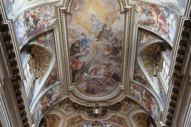 Baciccio, Foto Basilica Santi Apostoli @basilica.santi12apostoli Baciccio, Foto Basilica Santi Apostoli @basilica.santi12apostoli