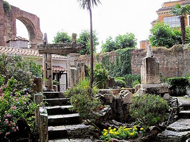 Basilica Hilariana al Celio foto sito ufficiale Basilica Hilariana al Celio foto sito ufficiale