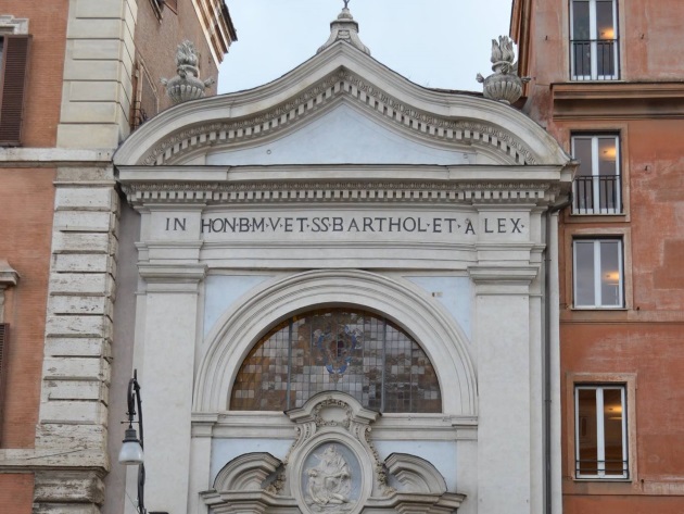 Chiesa dei Santi Bartolomeo e Alessandro dei Bergamaschi Chiesa dei Santi Bartolomeo e Alessandro dei Bergamaschi