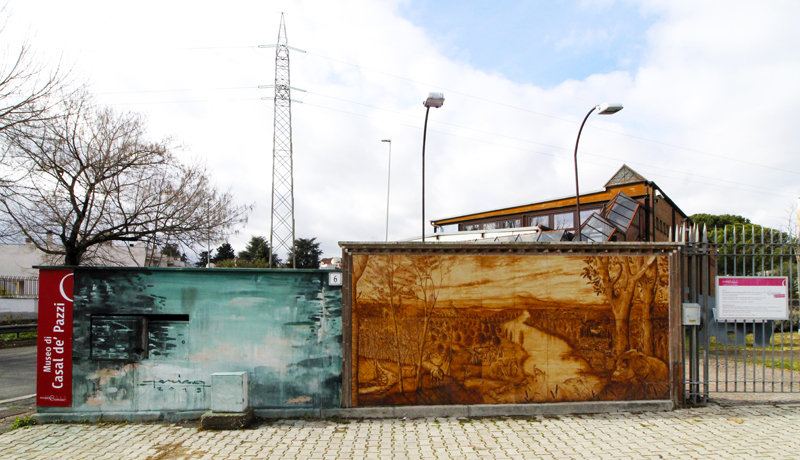 Museo di Casal de' Pazzi - ingresso