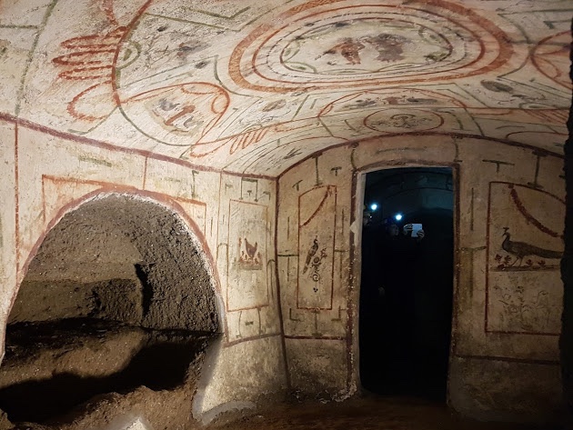 Catacombe ebraiche di Vigna Randanini foto sito ufficiale Catacombe ebraiche di Vigna Randanini foto sito ufficiale