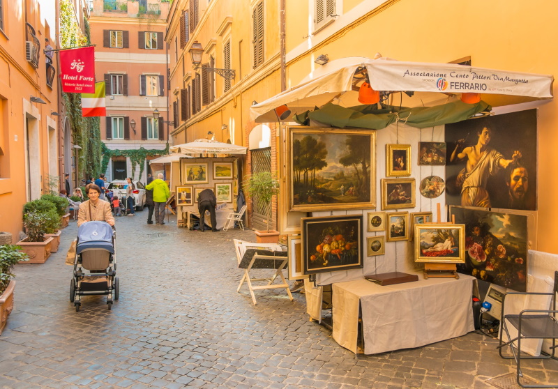 Cento pittori - via Margutta