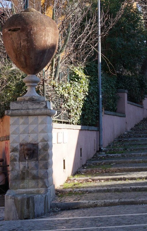 Fontana della Carlotta e Scalinata degli Innamorati