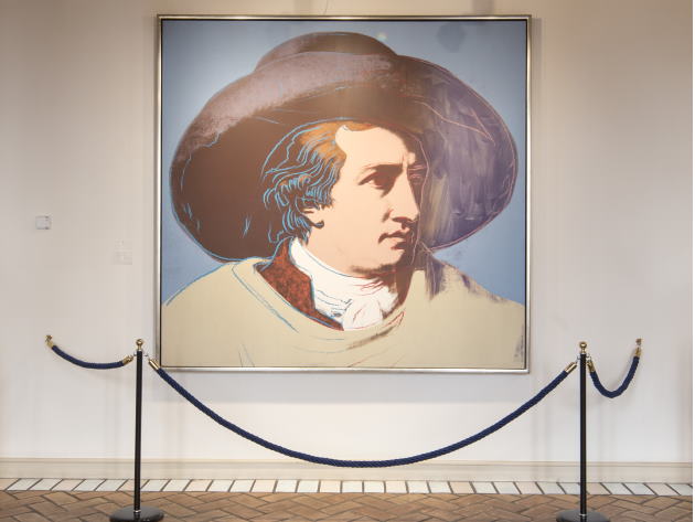 Andy Warhol: J.W. Goethe, serigrafia, 1982, Casa di Goethe