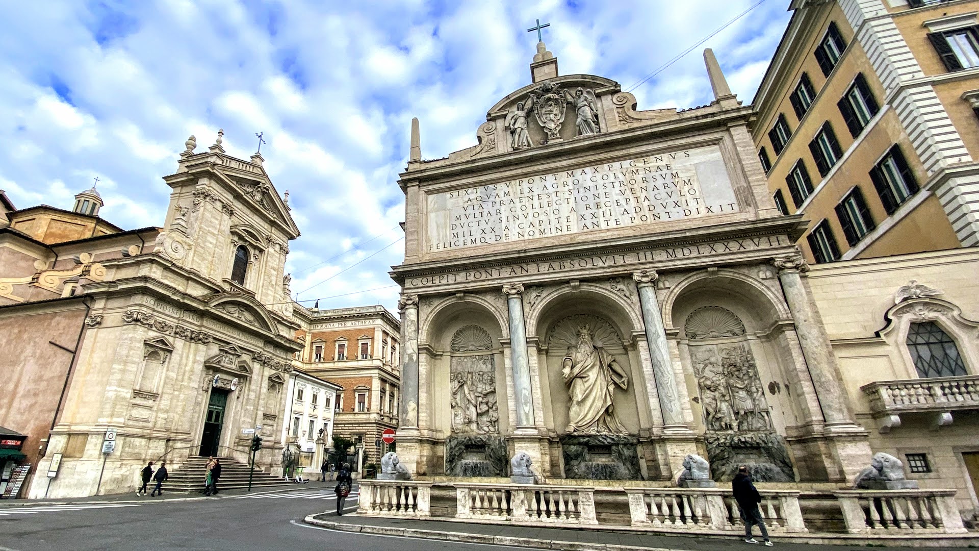 Fontana del Mosè, Mostra dell'Acquedotto Felice Fontana del Mosè, Mostra dell'Acquedotto Felice