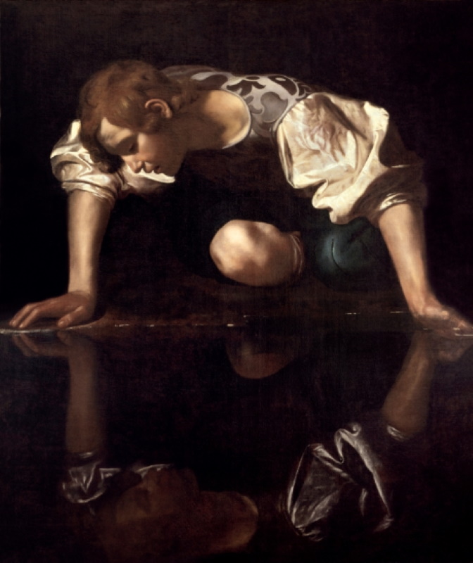 Narciso, Caravaggio