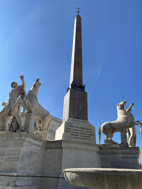 Obelisco Quirinale Obelisco Quirinale