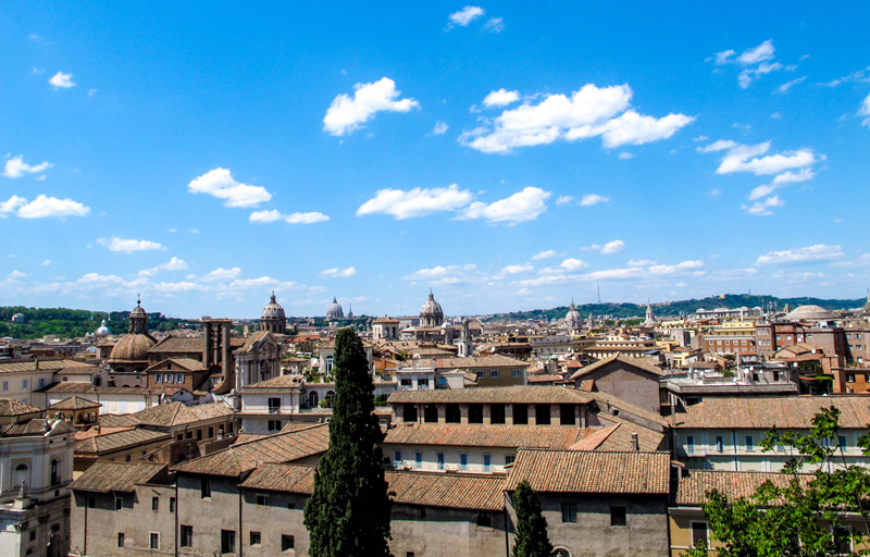 Panorama dalla Terrazza Caffarelli