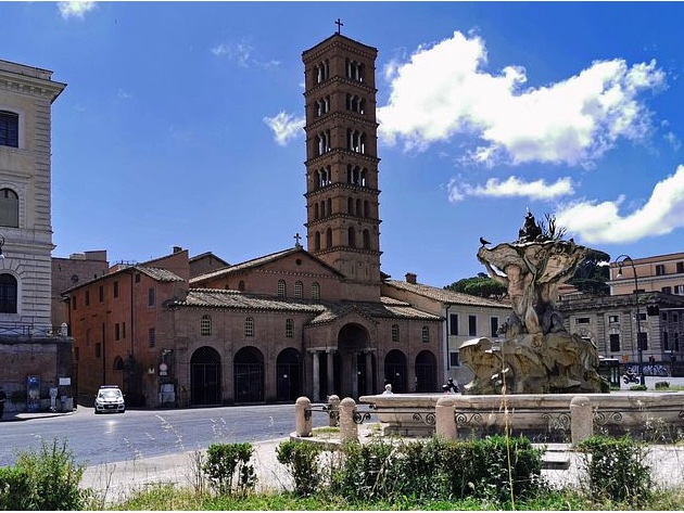 Piazza Bocca della Verità foto Pixxabay