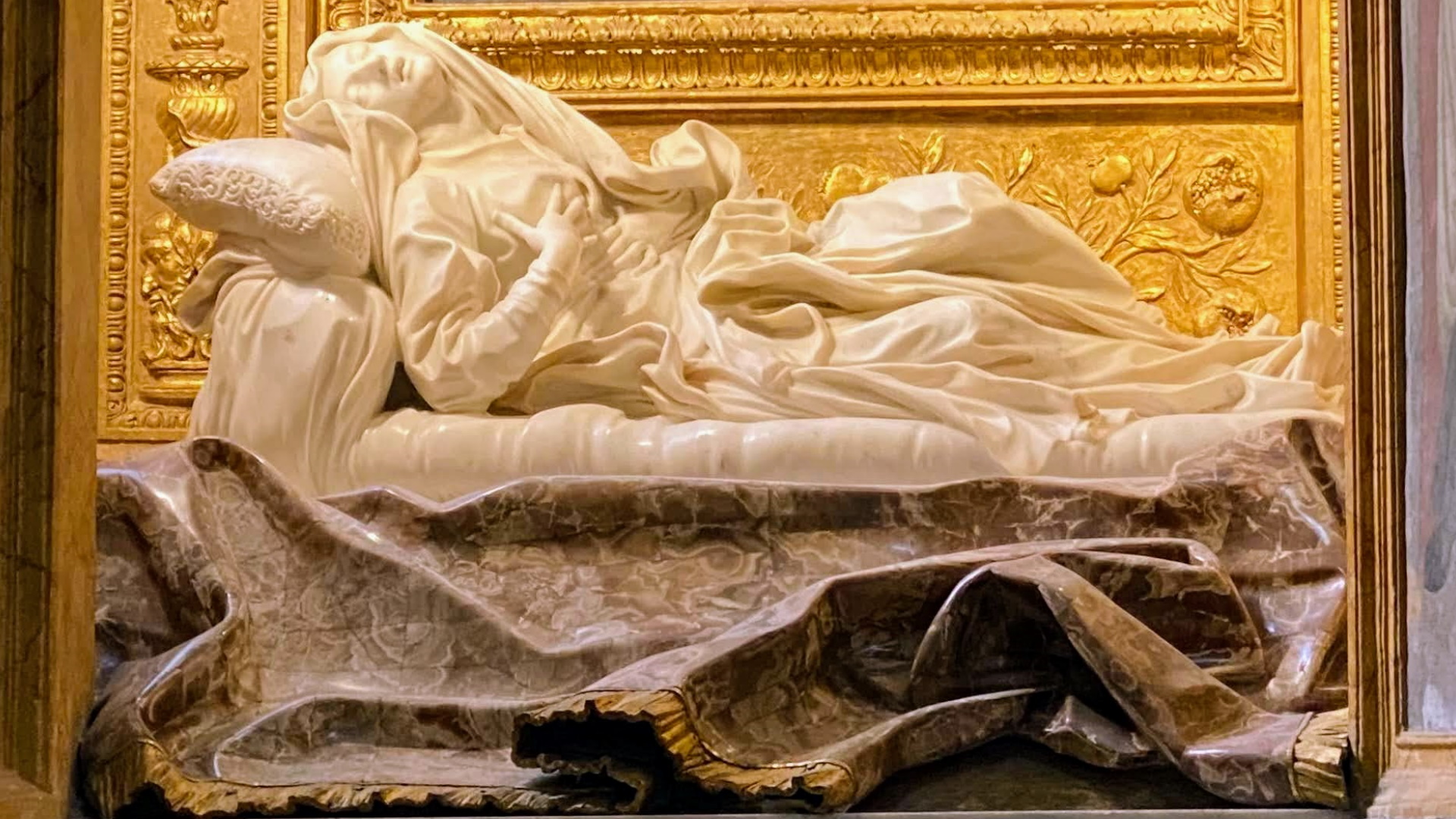 San Francesco a Ripa - Estasi della Beata Ludovica del Bernini San Francesco a Ripa - Estasi della Beata Ludovica del Bernini