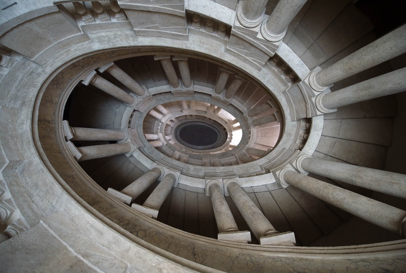 Palazzo del Quirinale - Scala del Mascarino