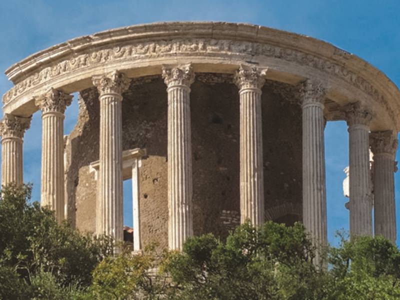 Tempio di Vesta-ph. visittivoli Official website-Assessorato  Cultura e Turismo Tivoli