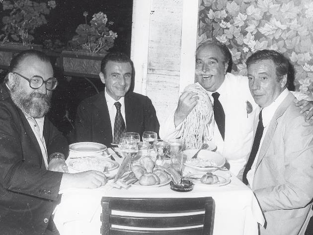 Yves Montand e Sergio Leone