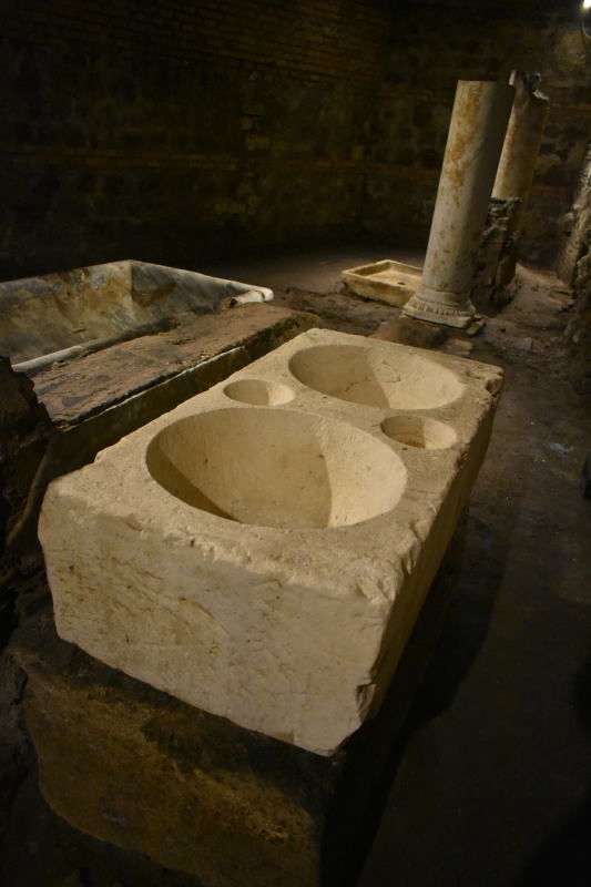 Casa romana del Museo Barracco, Roma. Photo Francesco Giordano Casa romana del Museo Barracco, Roma. Photo Francesco Giordano