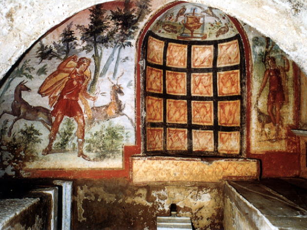 Ipogeo di via Livenza - Foto sovraintendenzaroma.it Ipogeo di via Livenza - Foto sovraintendenzaroma.it