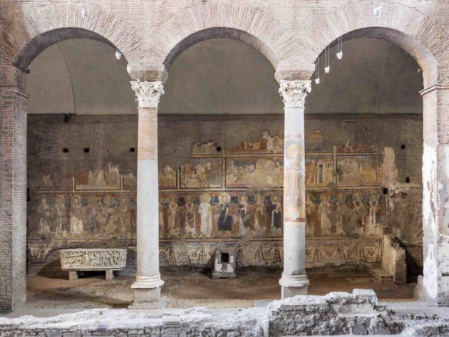 Santa Maria Antiqua, navata sinistra Santa Maria Antiqua, navata sinistra