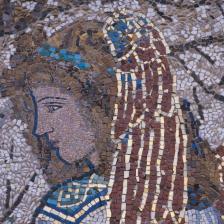 Cappella Giustiniani Bandini - particolare (mosaico A.Morani) Cappella Giustiniani Bandini - particolare (mosaico A.Morani)