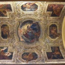 Cappella della Madonna del Pozzo particolare della volta Cappella della Madonna del Pozzo particolare della volta