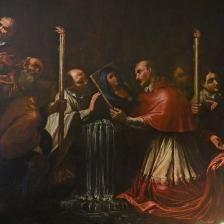 Il Card. Capocci recupera l'immagine della Vergine Il Card. Capocci recupera l'immagine della Vergine