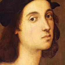 Raffaello Sanzio, Autoritratto, 1504-1506, particolare Raffaello Sanzio, Autoritratto, 1504-1506, particolare