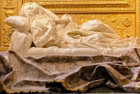 San Francesco a Ripa - Estasi della Beata Ludovica del Bernini San Francesco a Ripa - Estasi della Beata Ludovica del Bernini