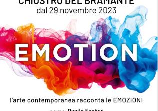 Emotion. L’arte contemporanea racconta le Emozioni-Foto: locandina ufficiale della mostra