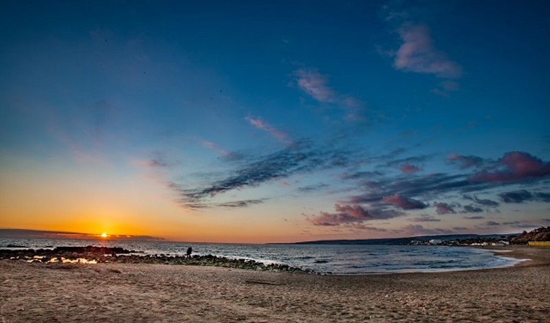 Tramonto a Santa Severa